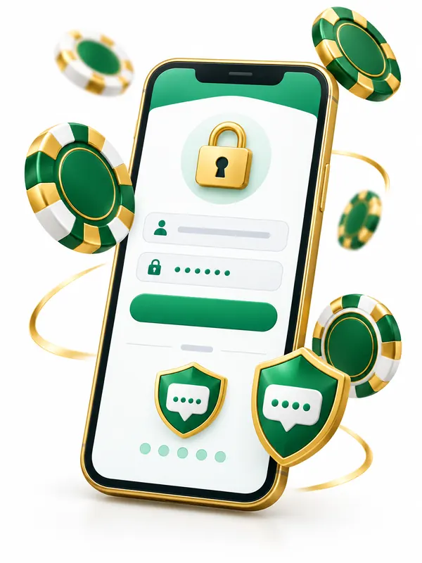WinExch account login on a phone – illustration WinExch account login on a phone – illustration